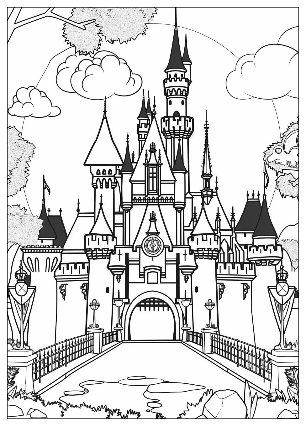 Disneyland Coloring Pages-6