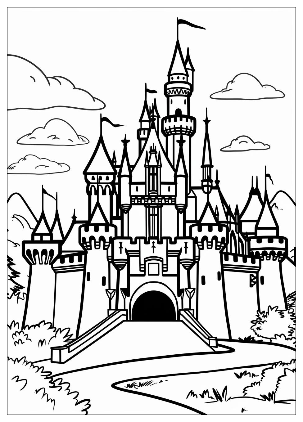 Disneyland Coloring Pages-7