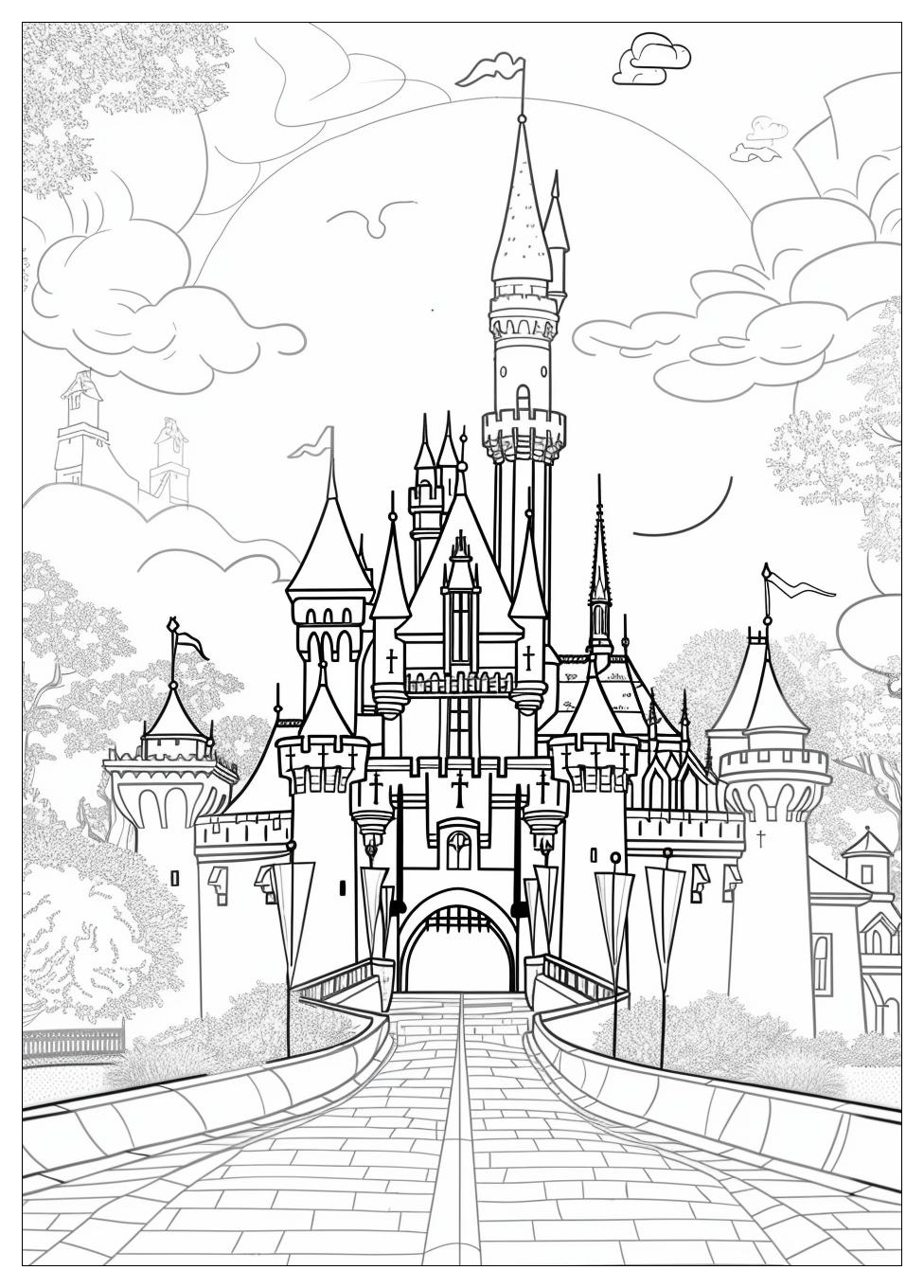 Disneyland Coloring Pages-8