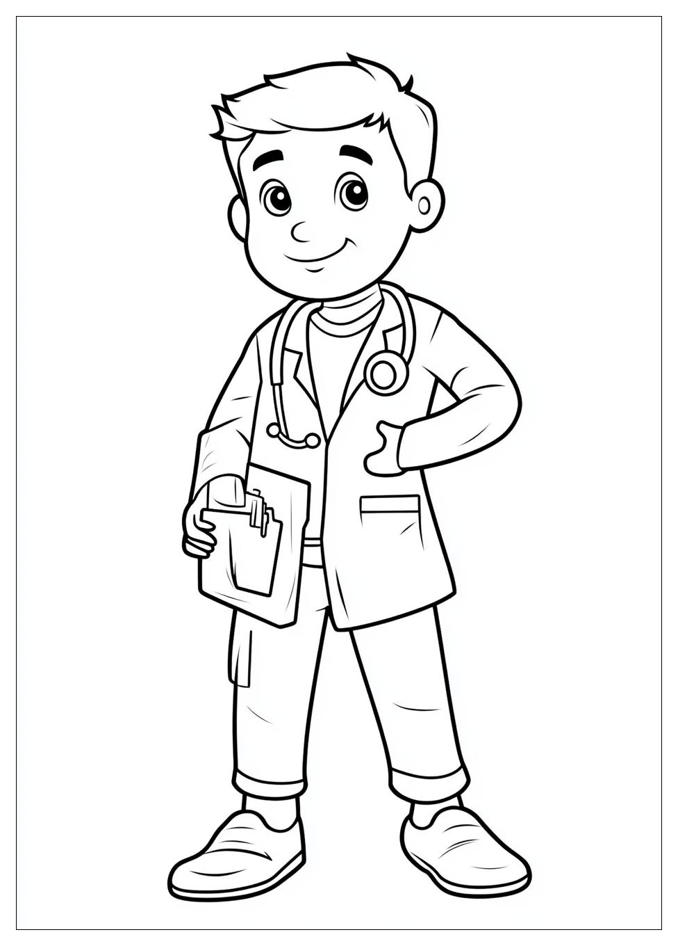 Doctor Coloring Pages-1