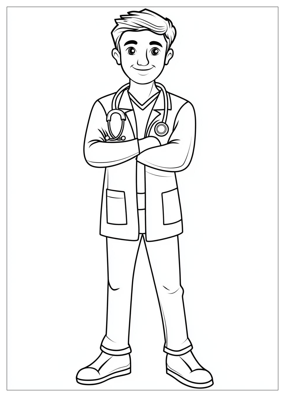 Doctor Coloring Pages-12