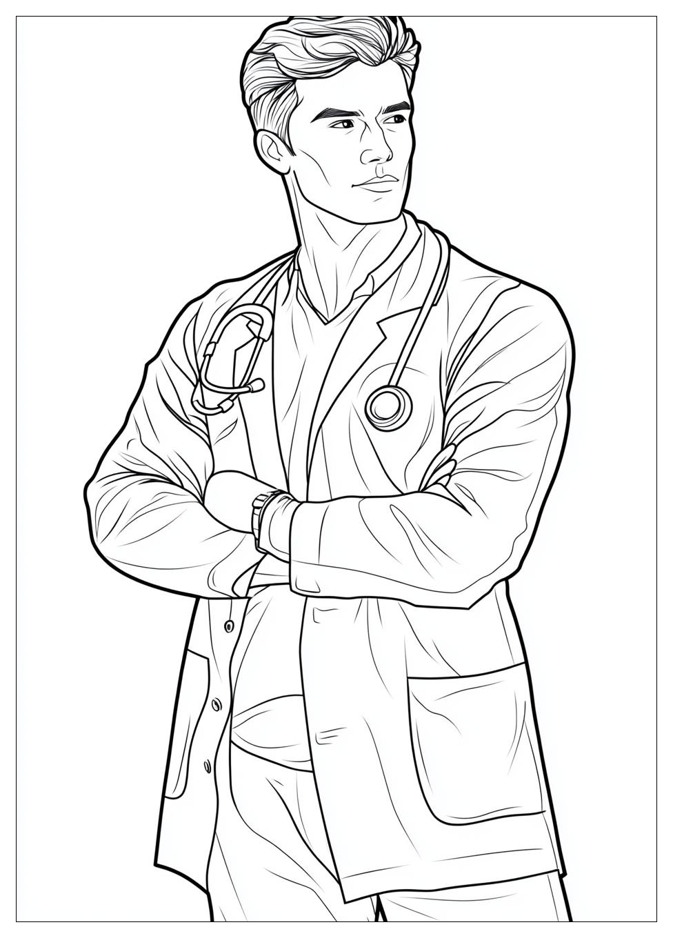 Doctor Coloring Pages-13