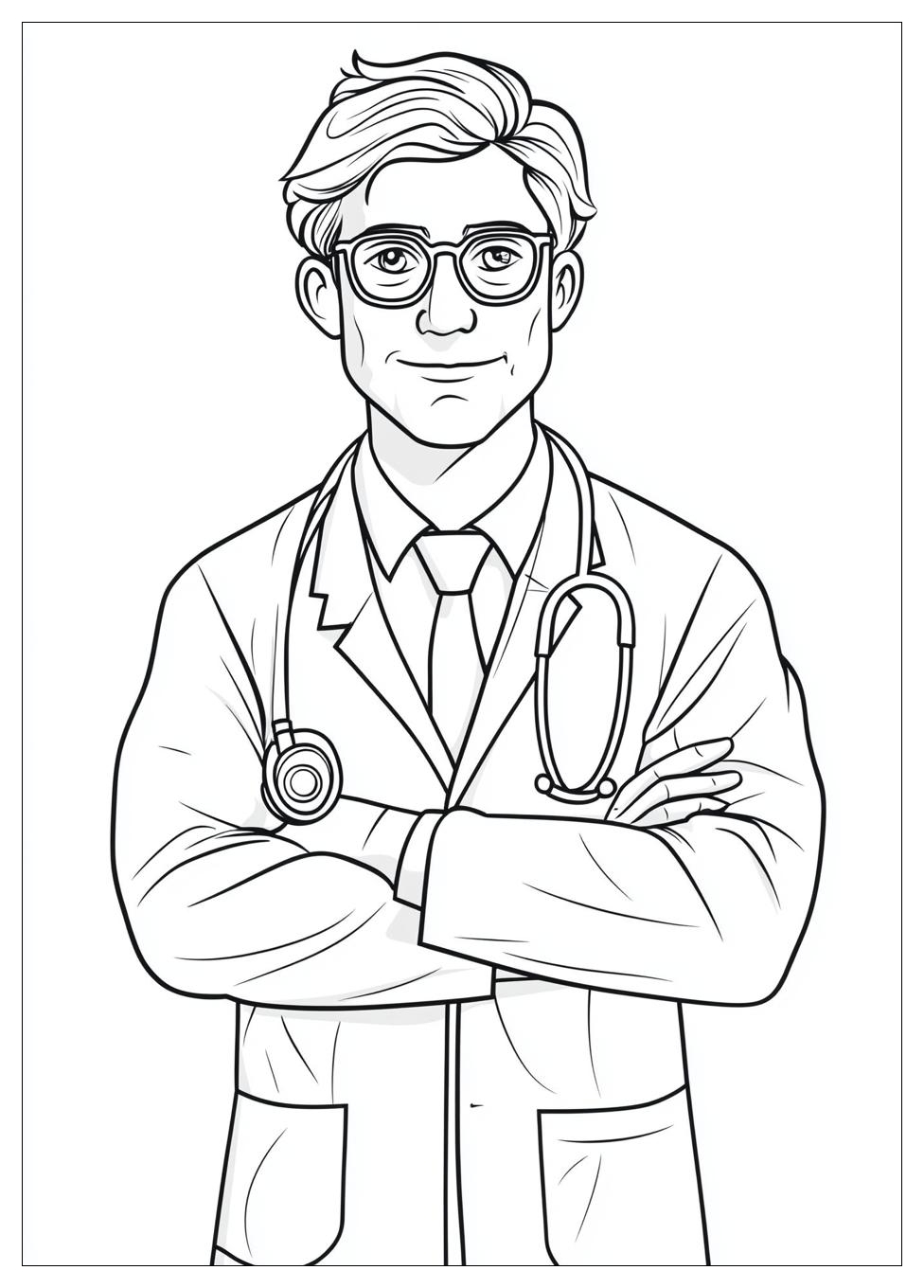 Doctor Coloring Pages-14