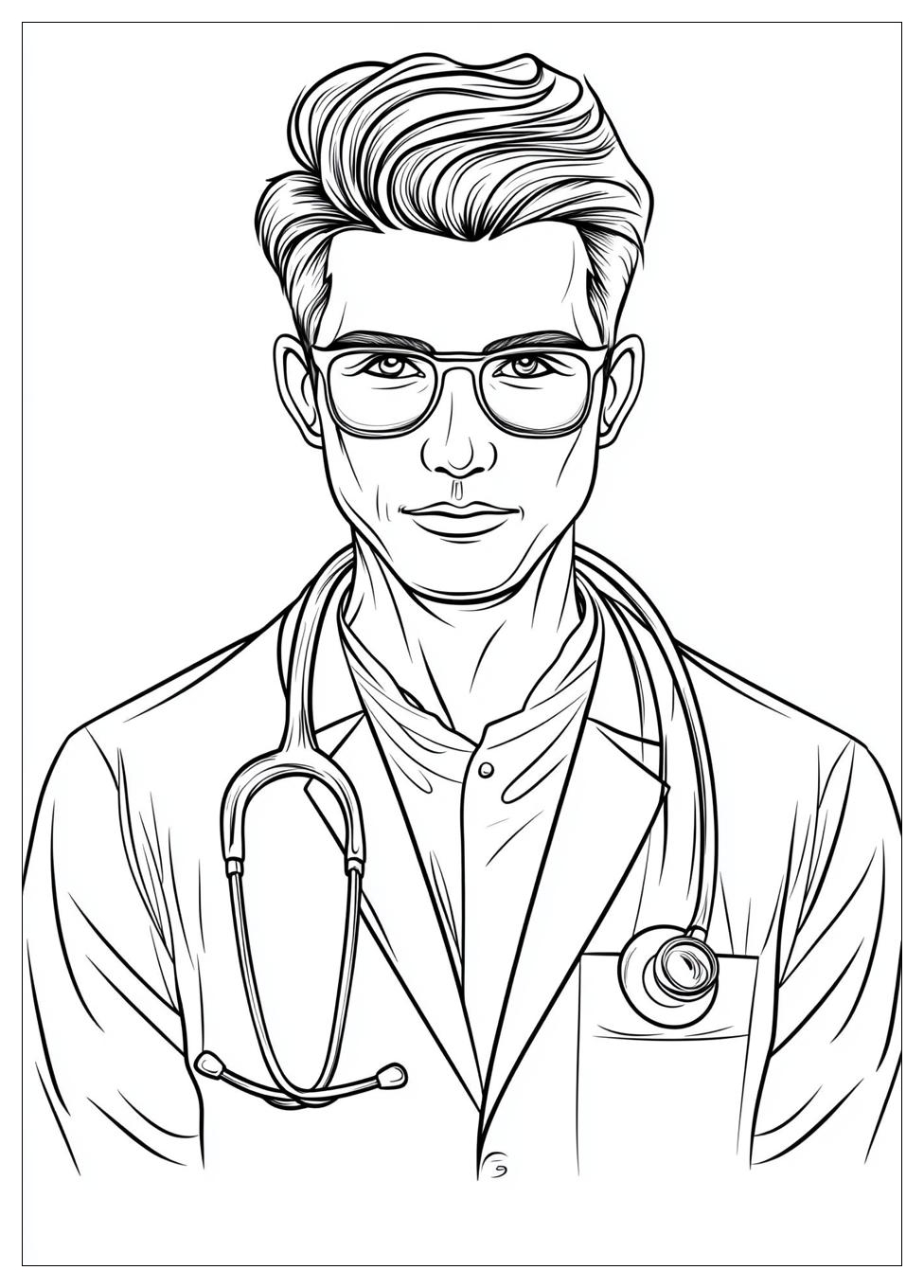Doctor Coloring Pages-17