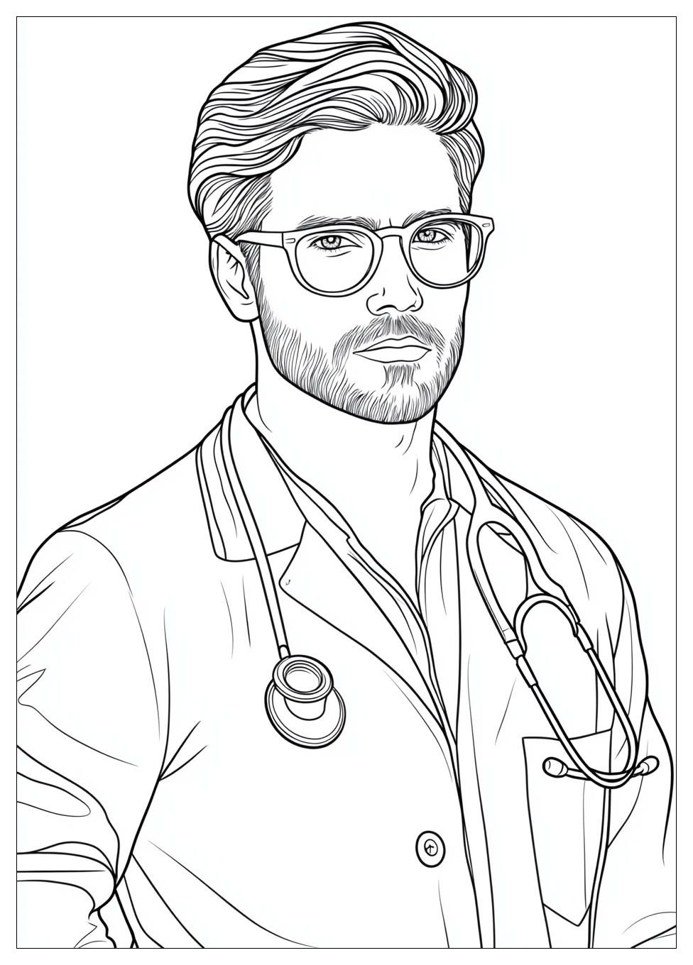 Doctor Coloring Pages-18