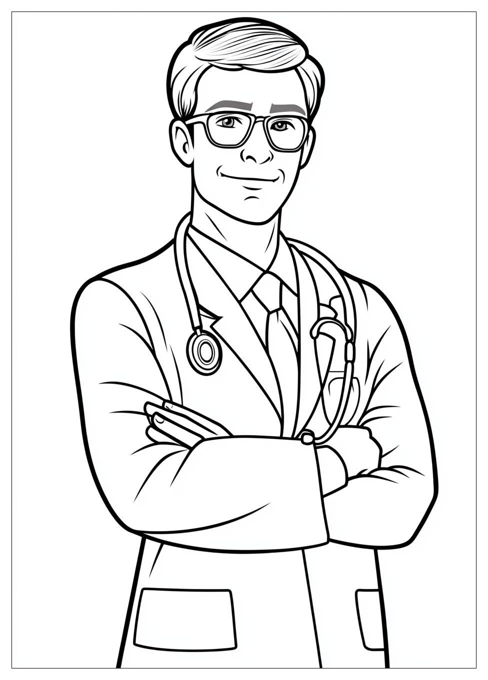 Doctor Coloring Pages-4