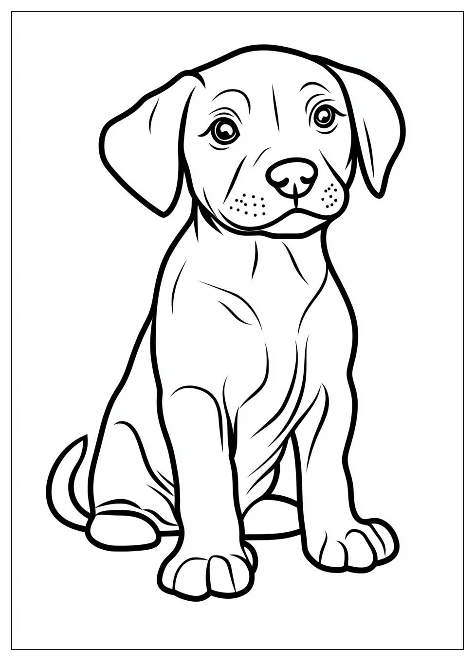 Dog Coloring Pages-10