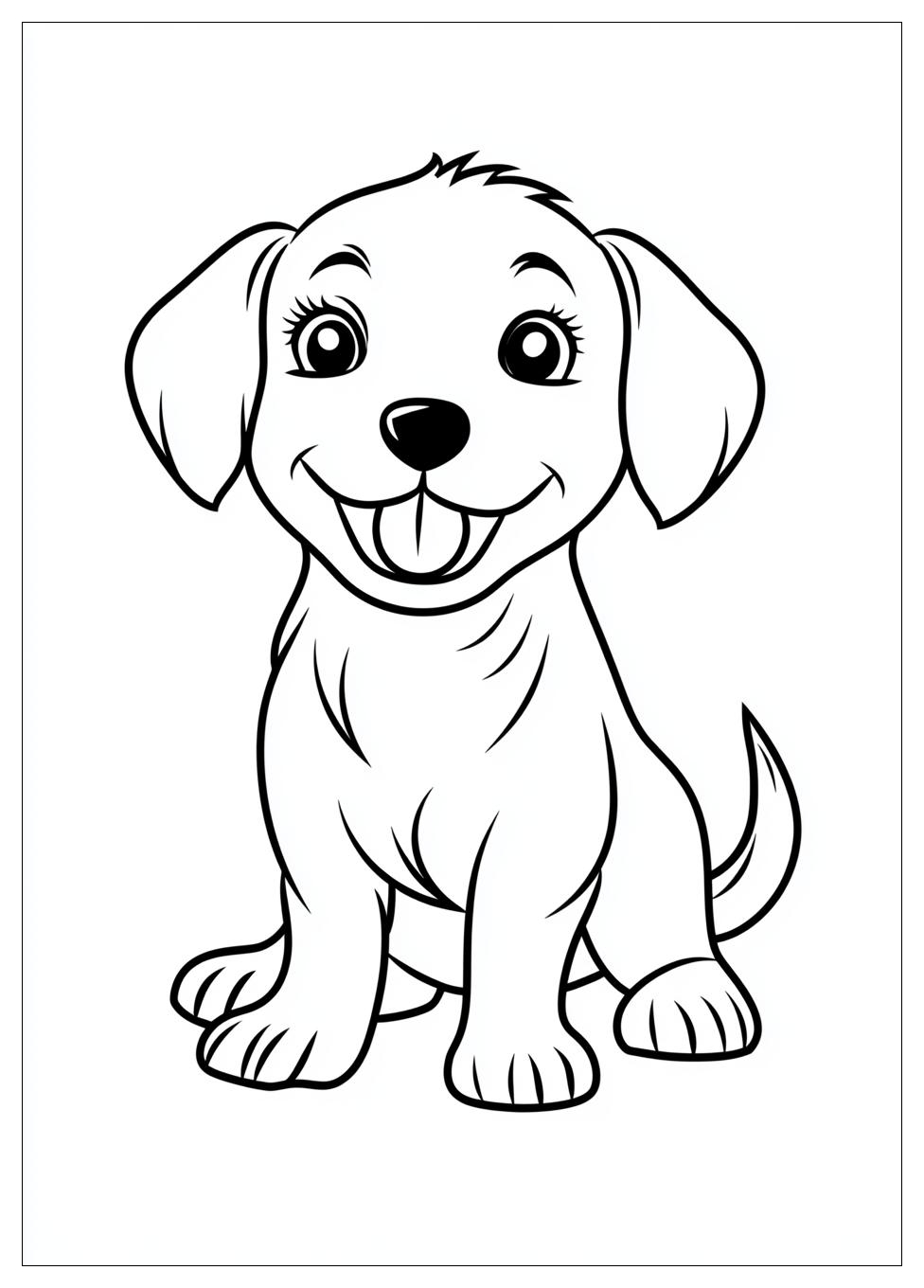 Dog Coloring Pages-11