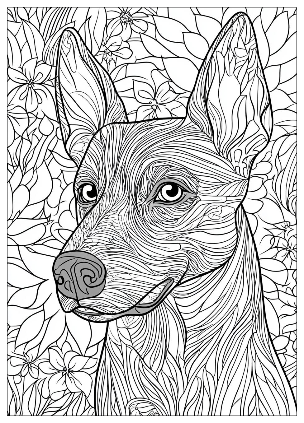 Dog Coloring Pages-13