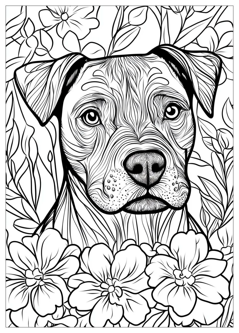 Dog Coloring Pages-15