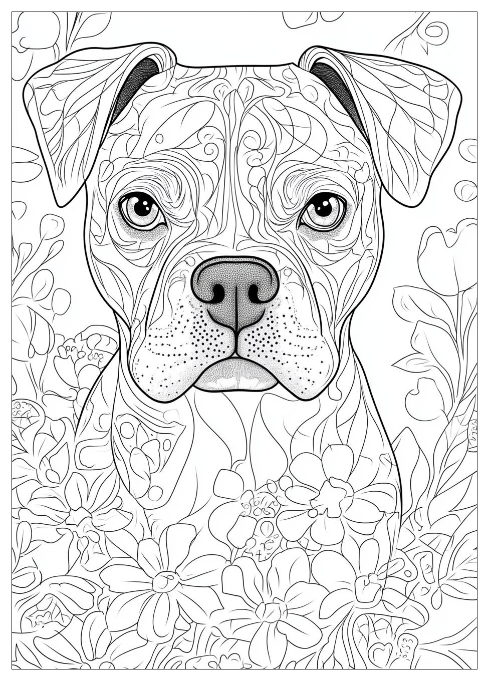 Dog Coloring Pages-16