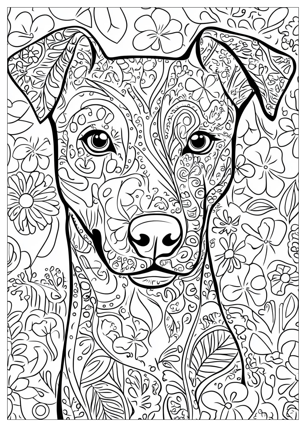 Dog Coloring Pages-18