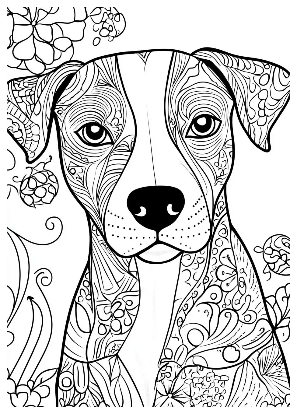 Dog Coloring Pages-20