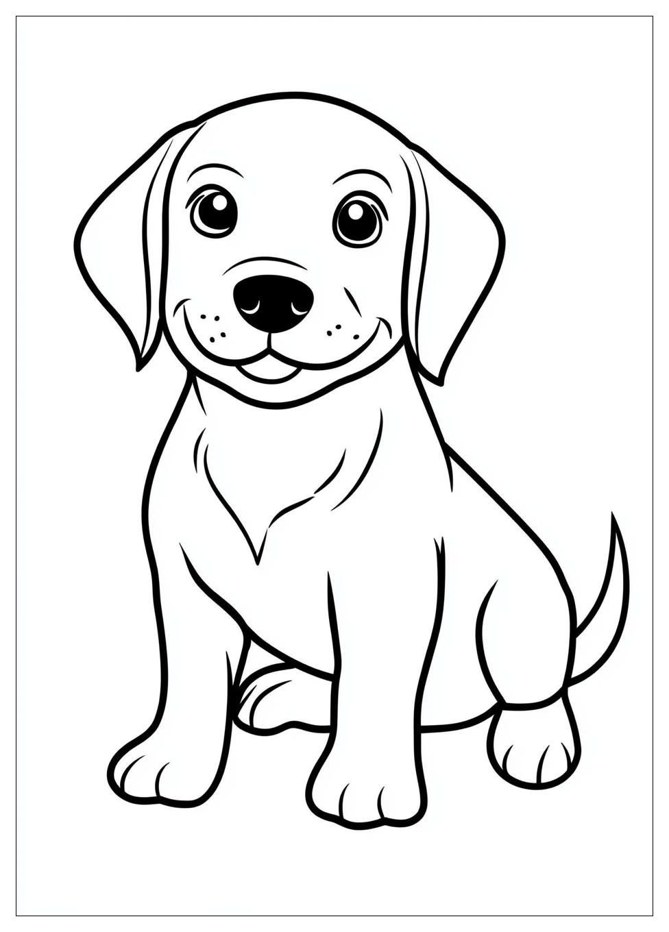 Dog Coloring Pages-4