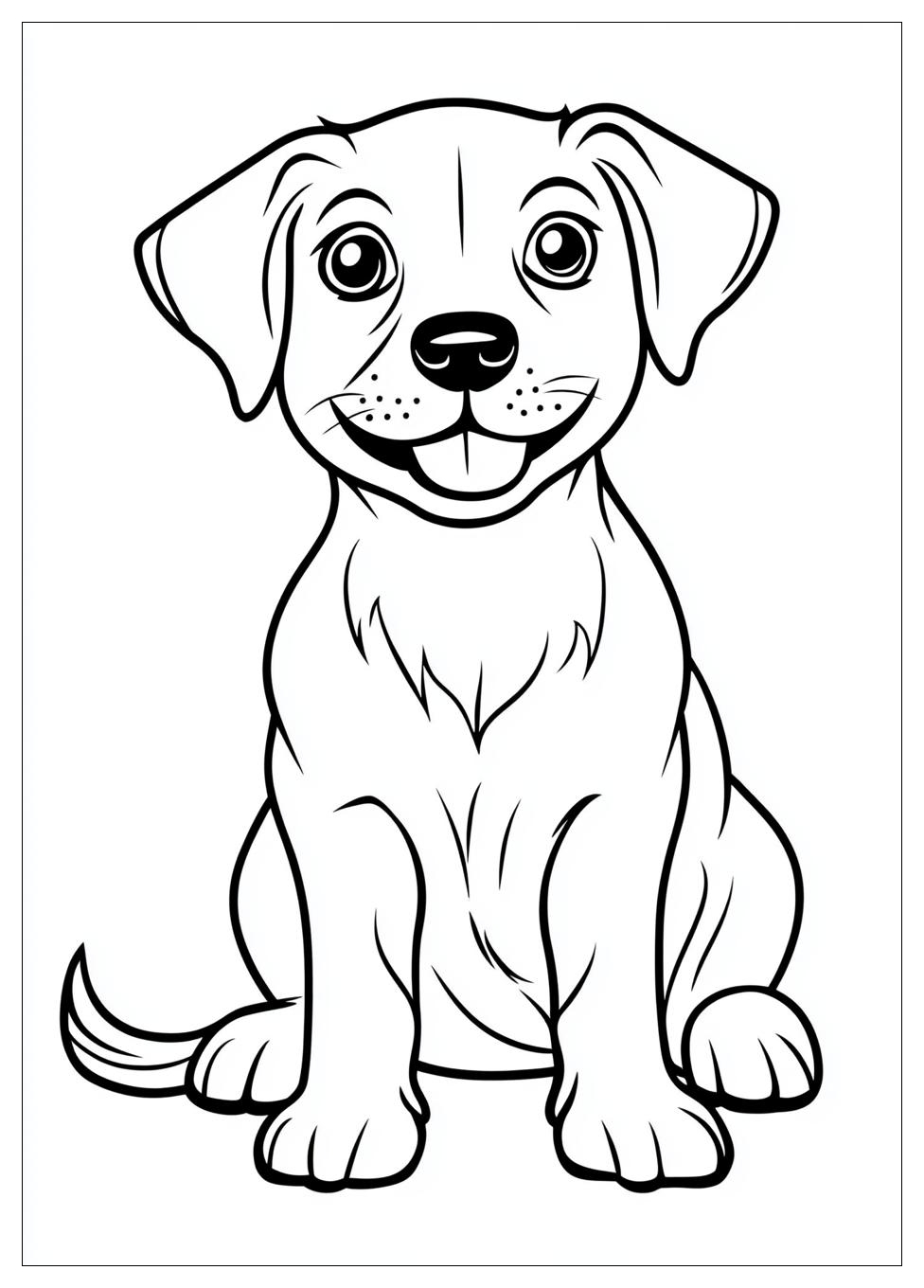 Dog Coloring Pages-6