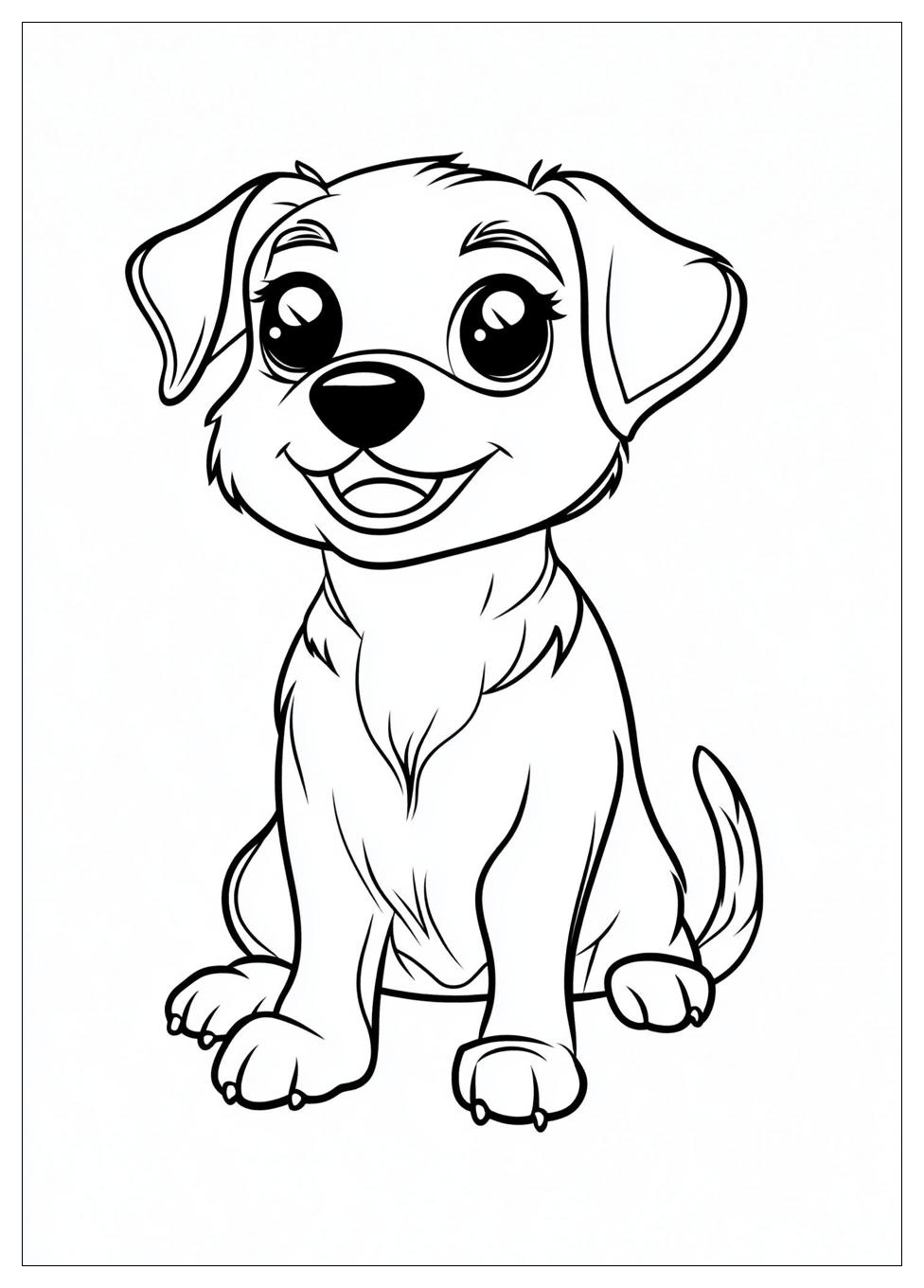 Dog Coloring Pages-7