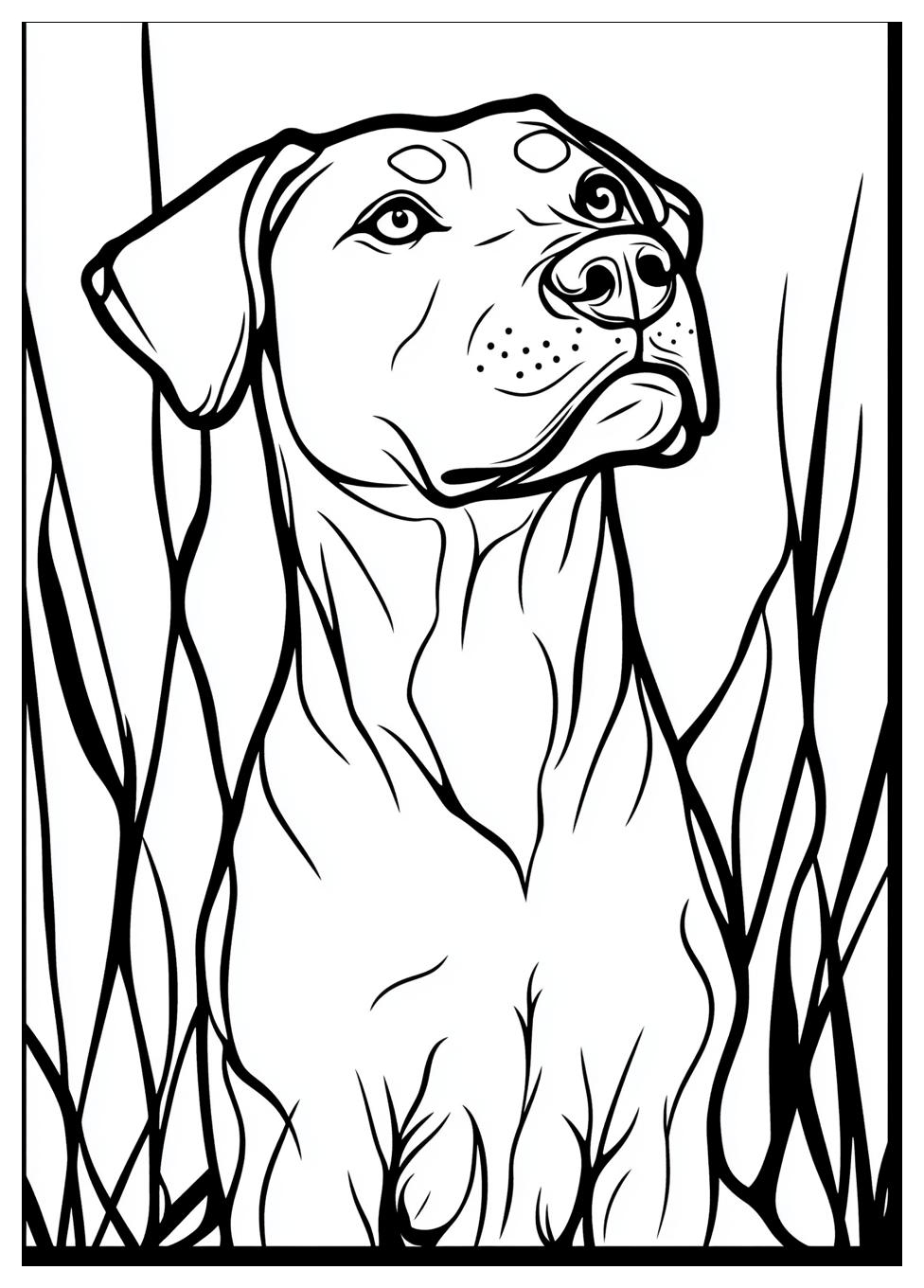 Dog Coloring Pages-8