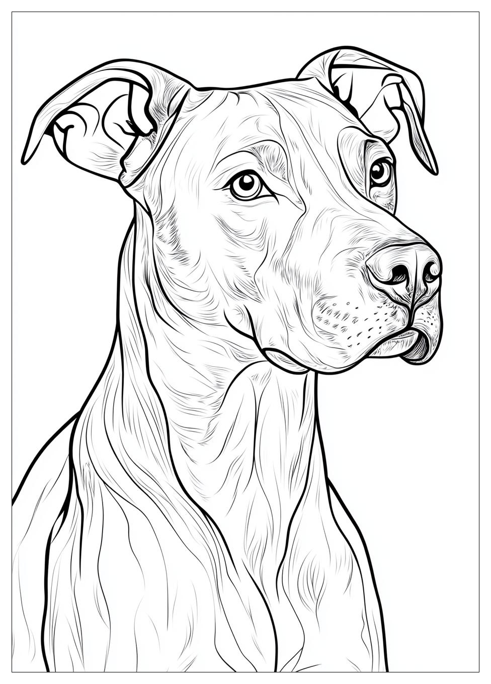 Dog Coloring Pages-9