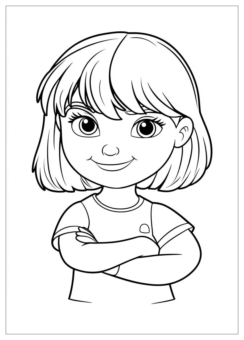 Dora The Explorer Coloring Pages-10