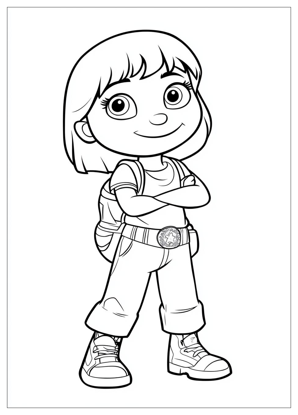 Dora The Explorer Coloring Pages-11