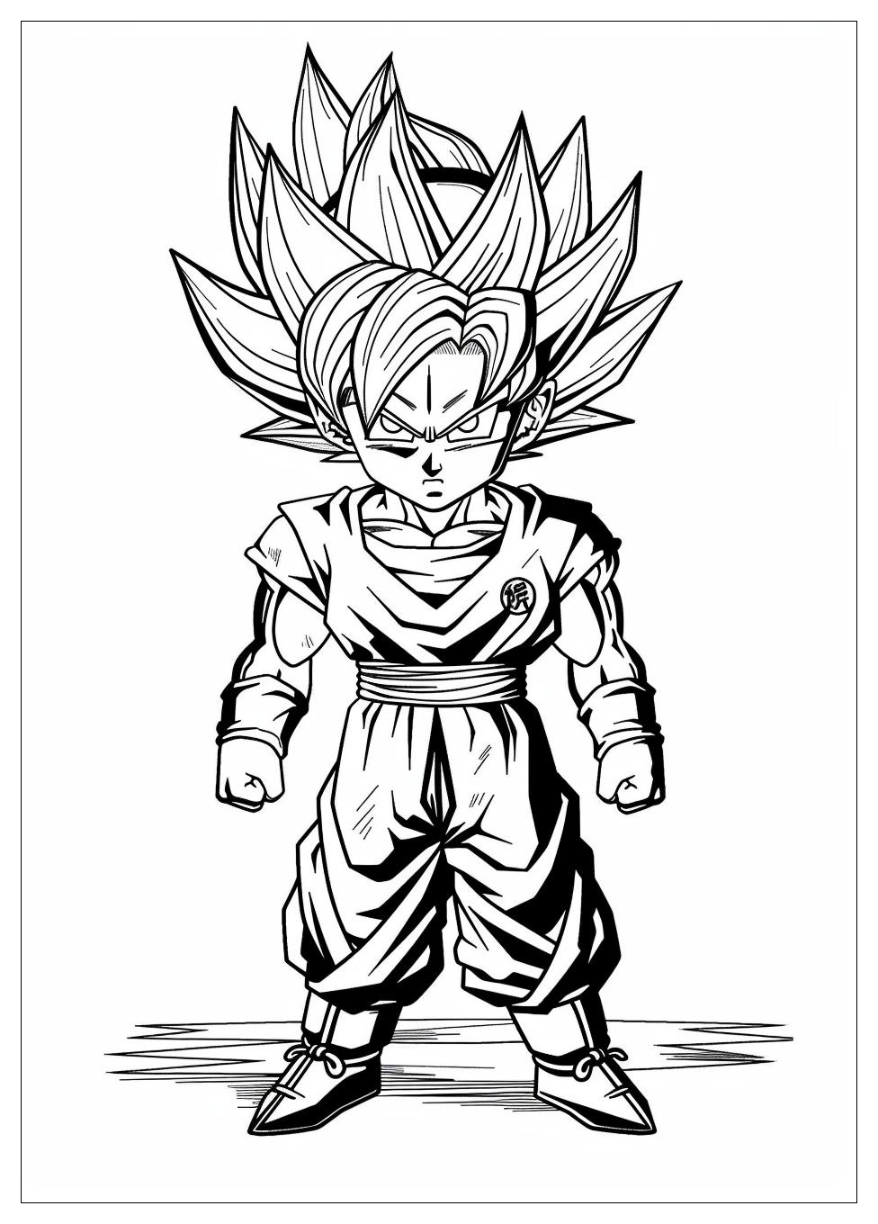 Dragon Ball Z Coloring Pages-1