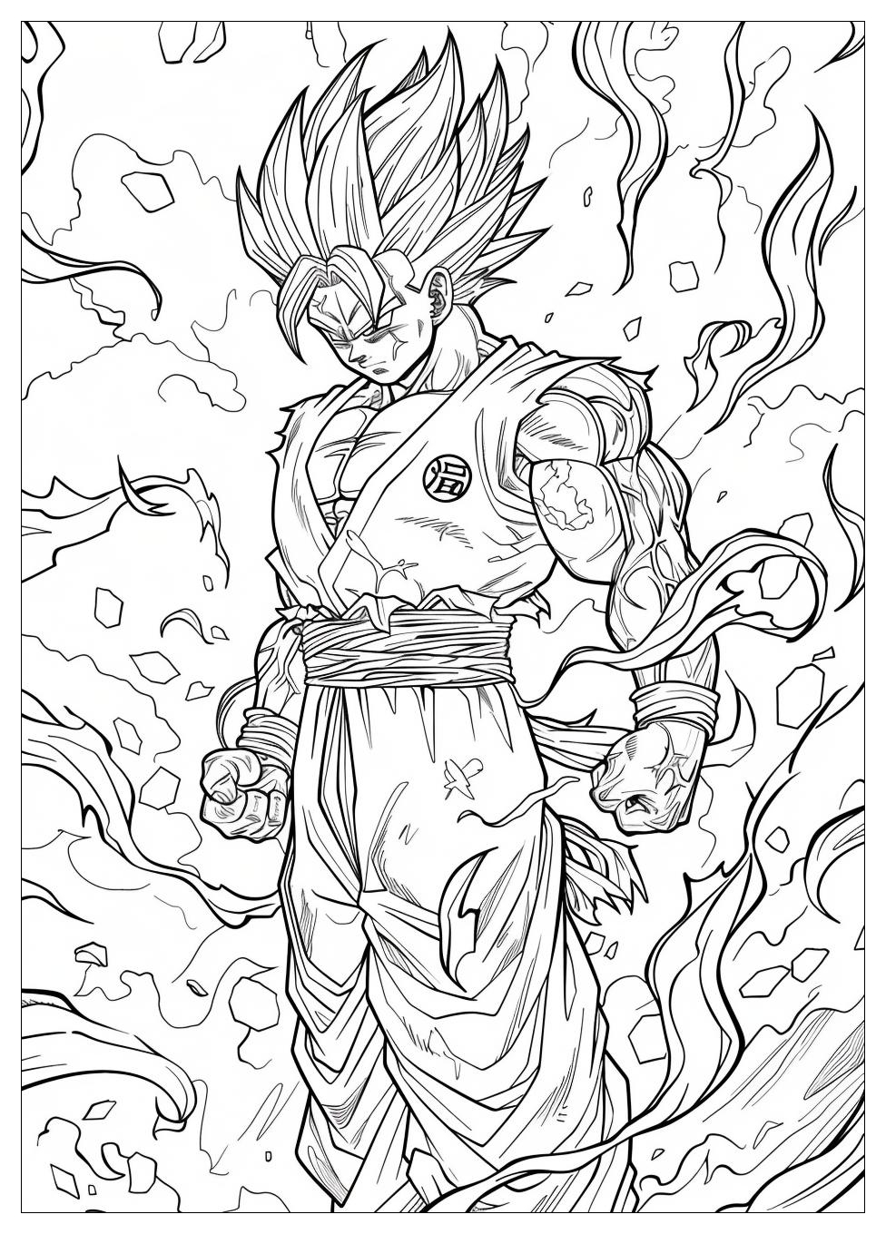 Dragon Ball Z Coloring Pages-11