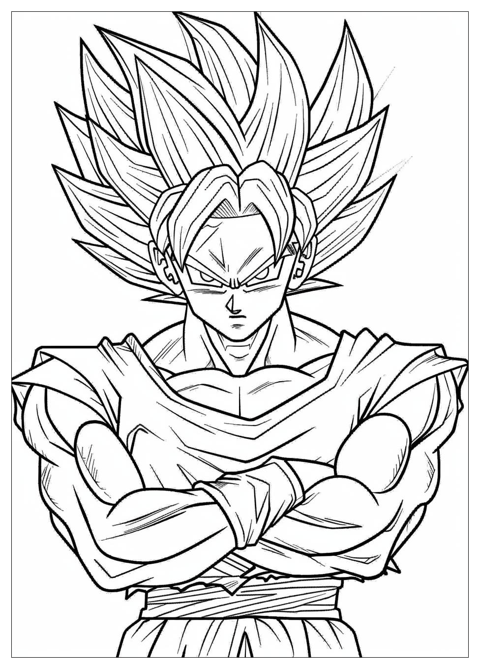 Dragon Ball Z Coloring Pages-16