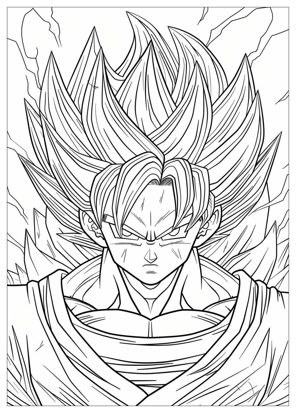 Dragon Ball Z Coloring Pages-17