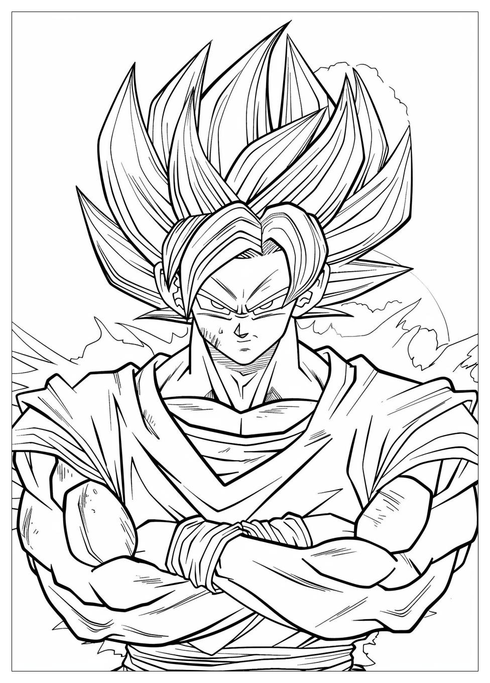 Dragon Ball Z Coloring Pages-18