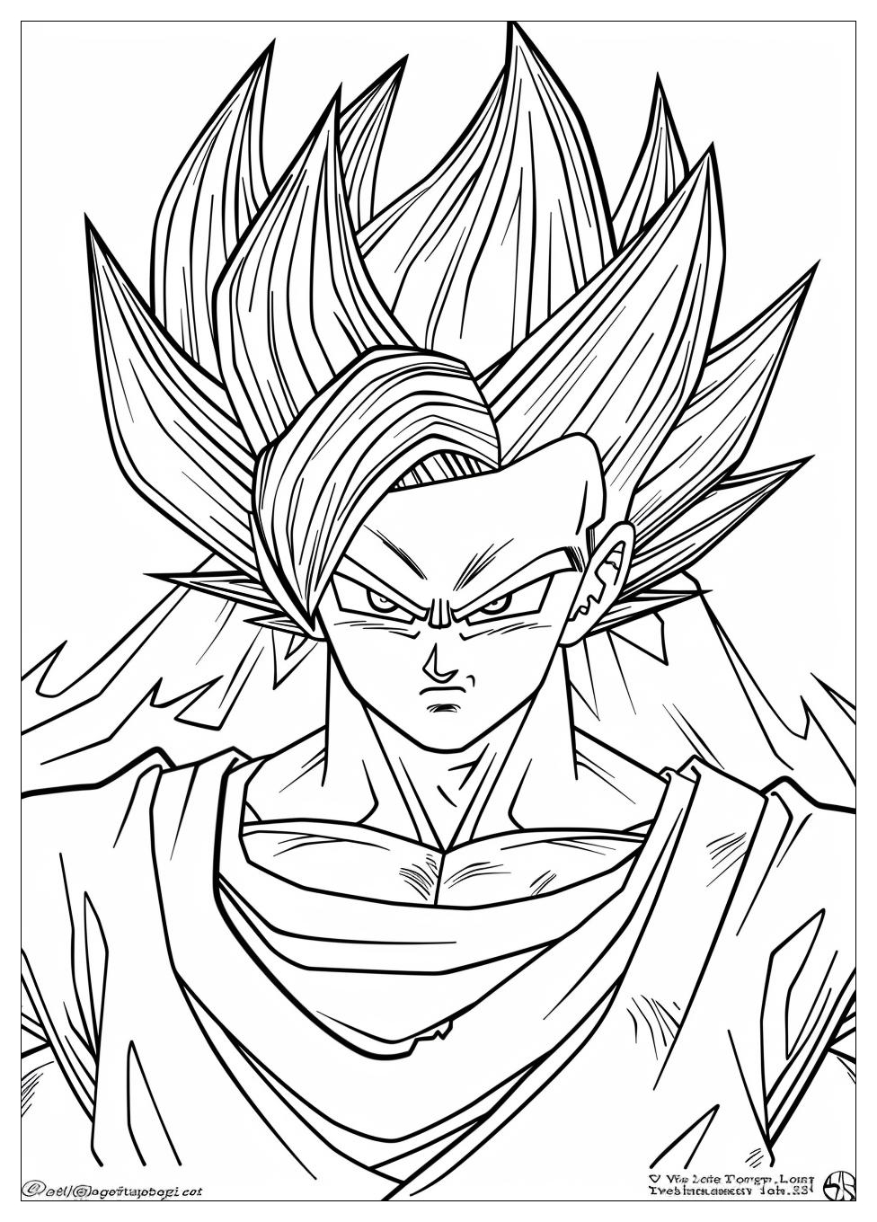 Dragon Ball Z Coloring Pages-9