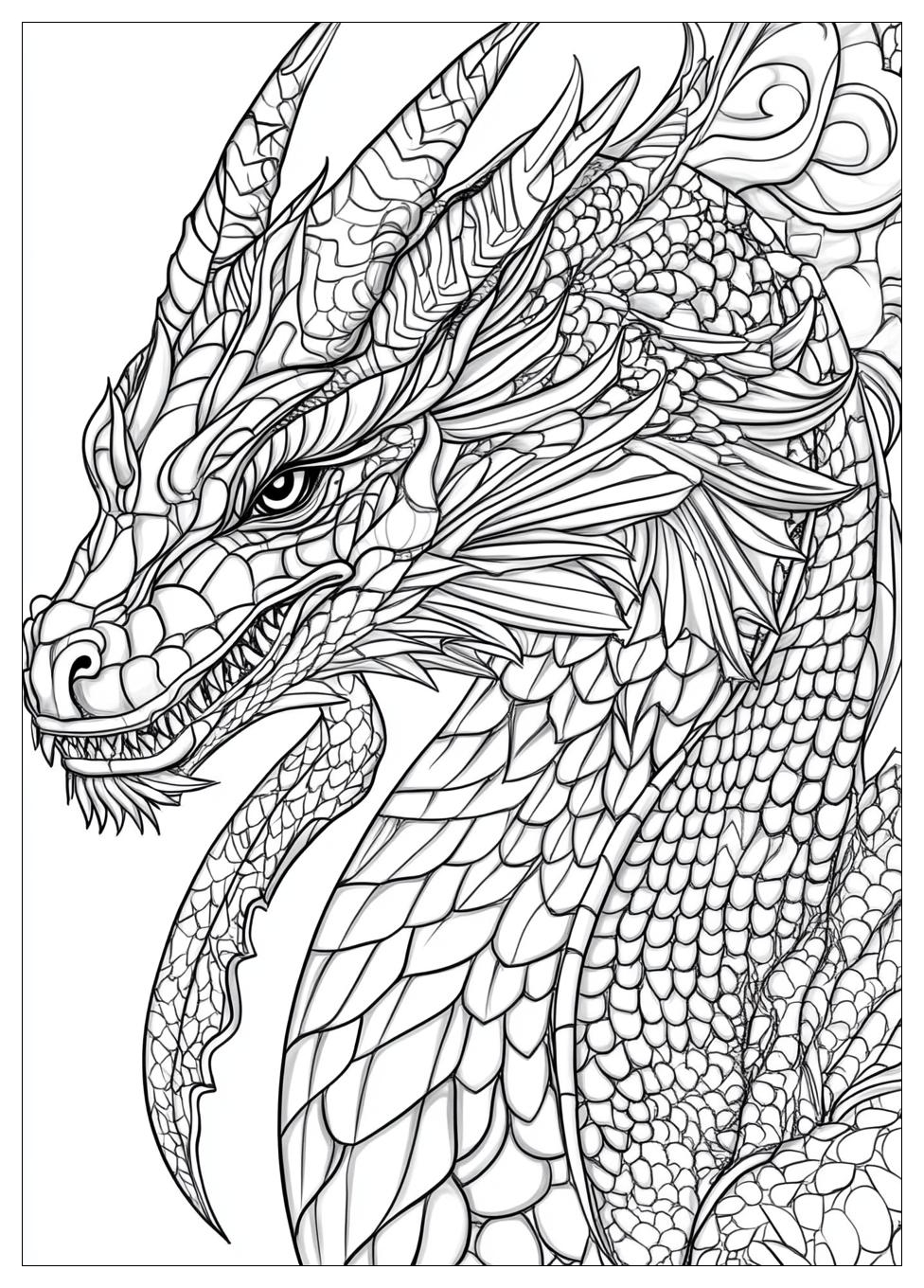 Dragon Coloring Pages-13