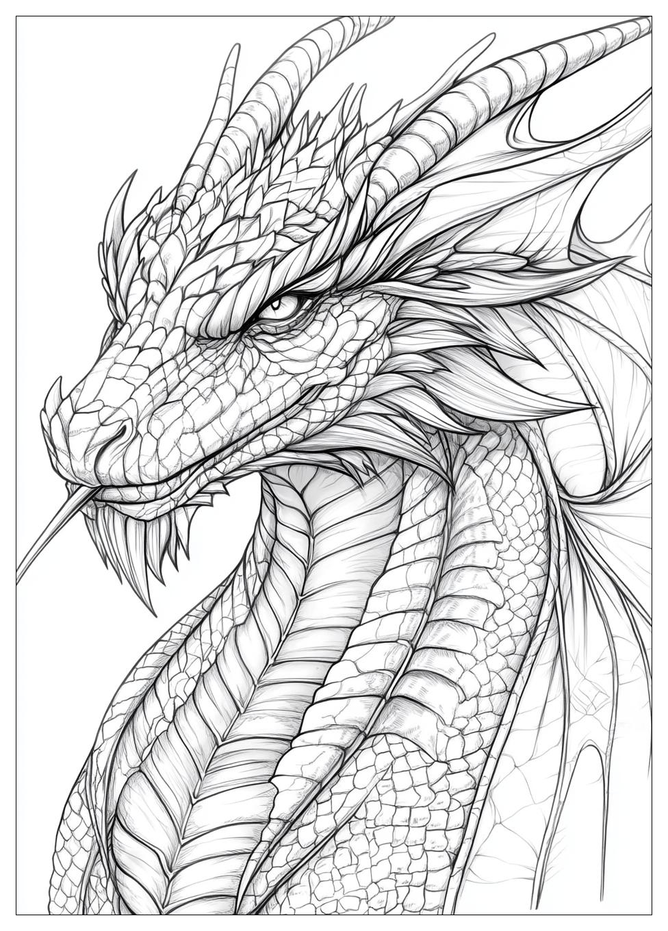Dragon Coloring Pages-14