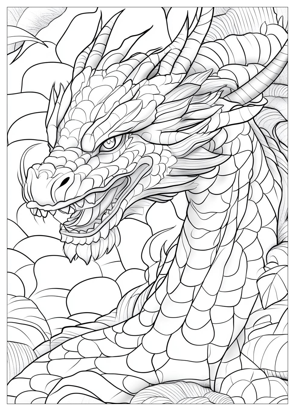 Dragon Coloring Pages-16