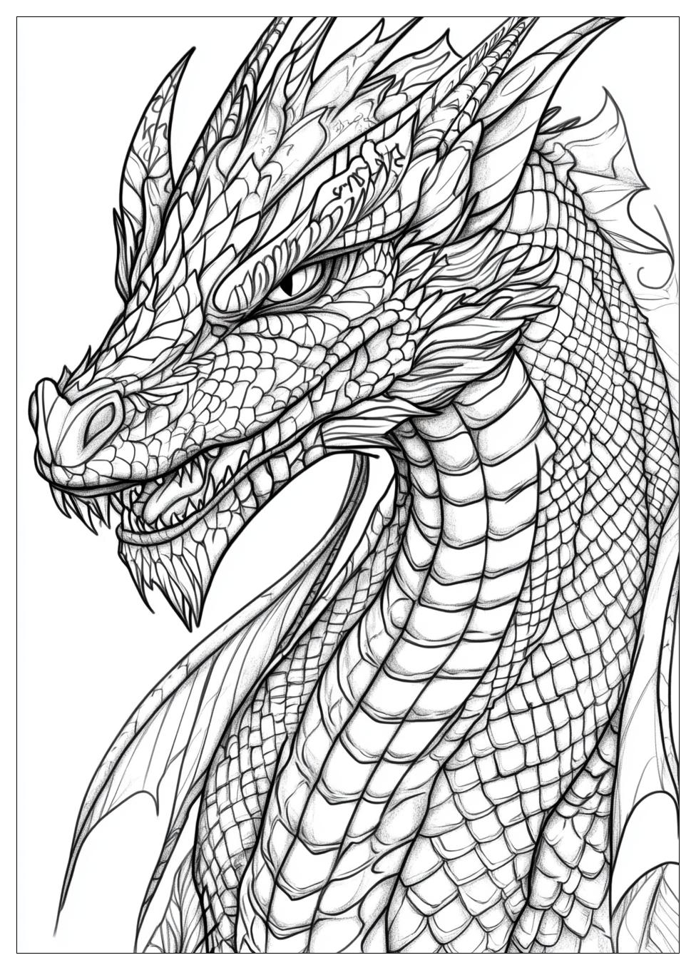 Dragon Coloring Pages-17