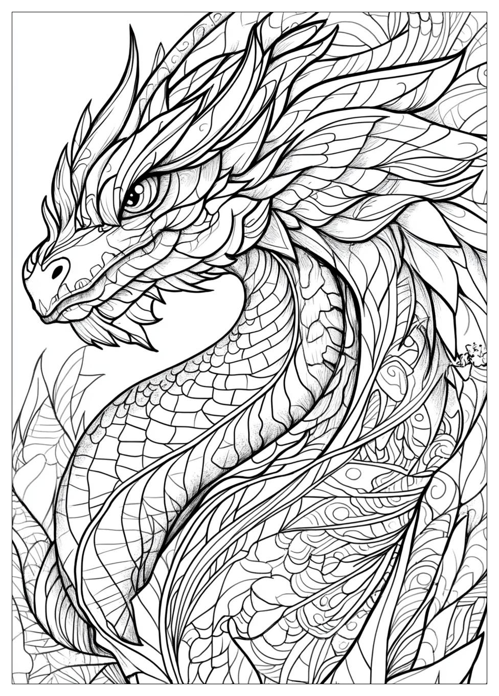 Dragon Coloring Pages-20