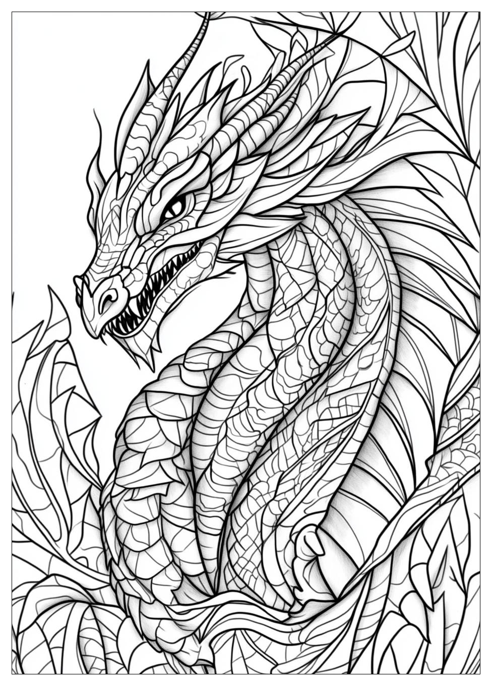 Dragon Coloring Pages-4