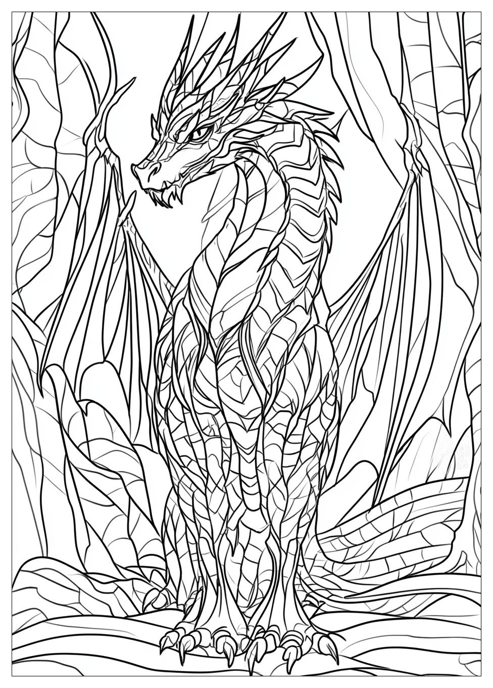 Dragon Coloring Pages-6
