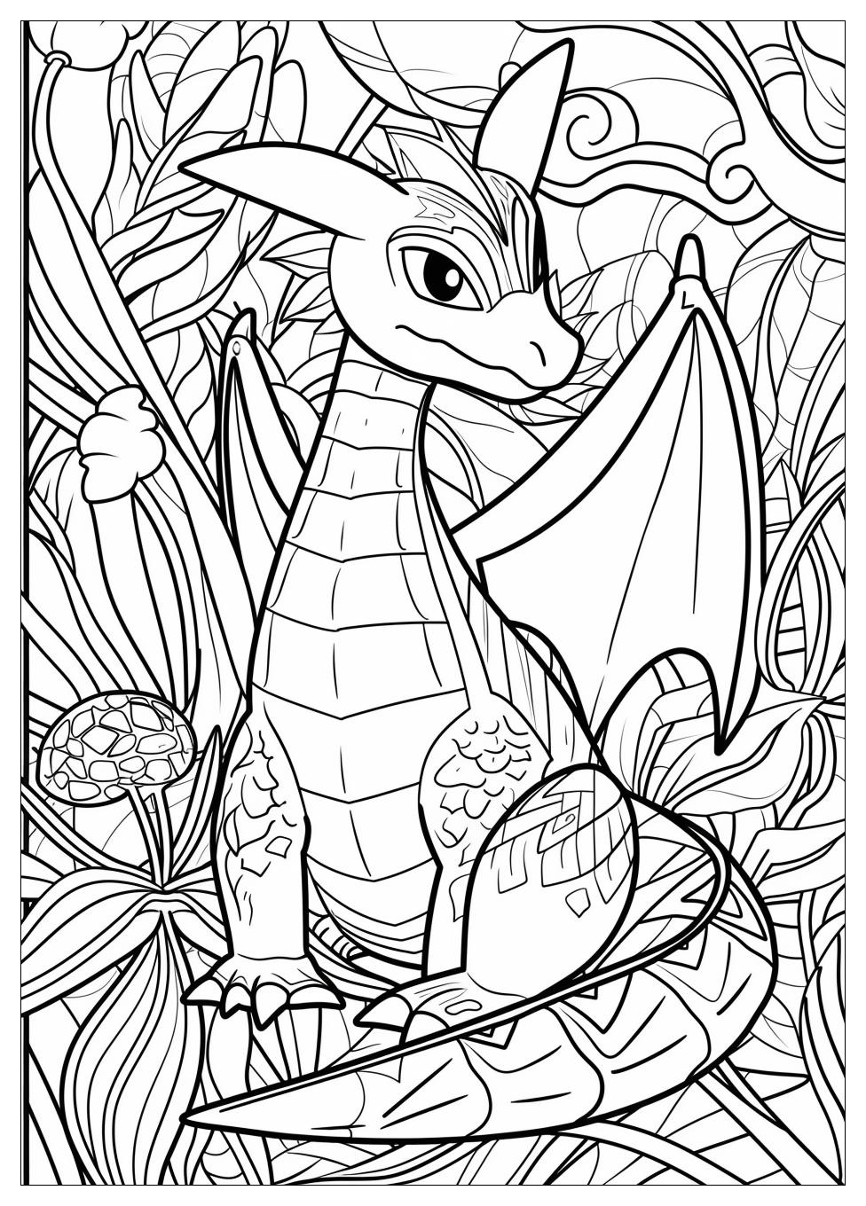 Dragonite Coloring Pages-14