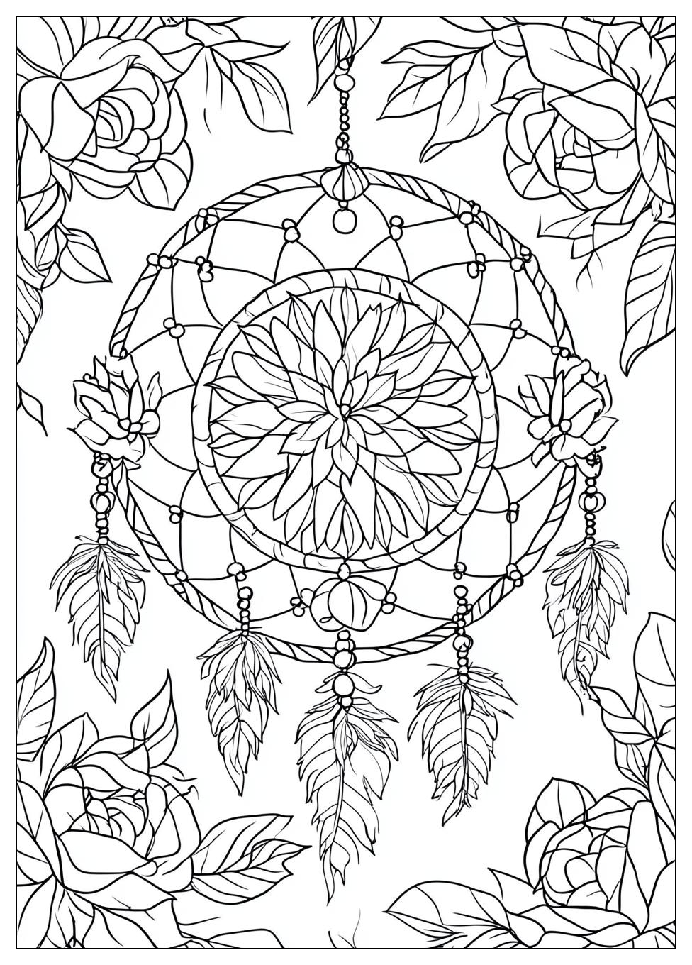 Dreamcatcher Coloring Pages-15