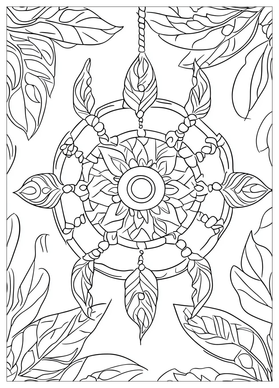 Dreamcatcher Coloring Pages-18