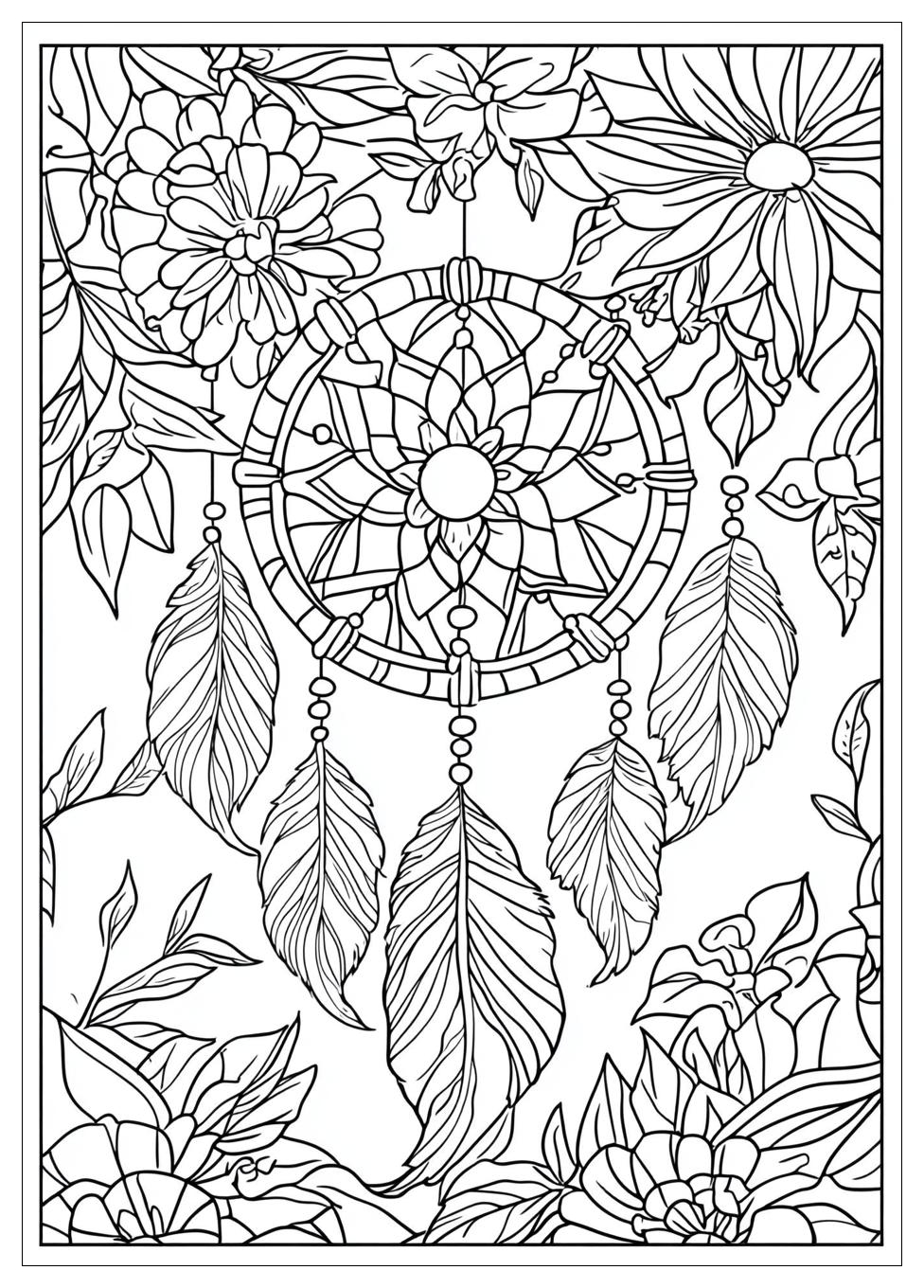 Dreamcatcher Coloring Pages-20