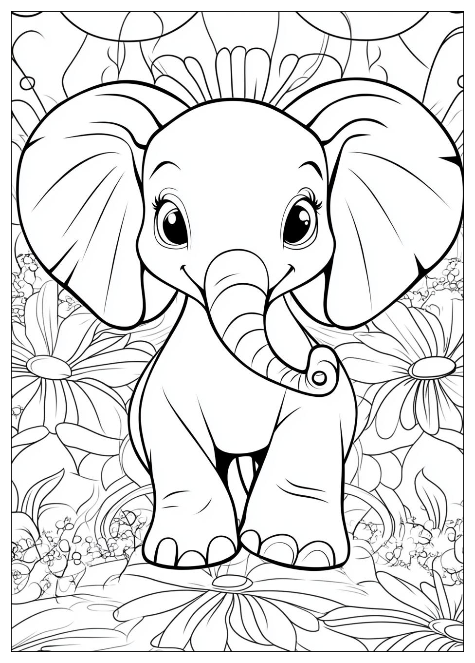 Dumbo Coloring Pages-18