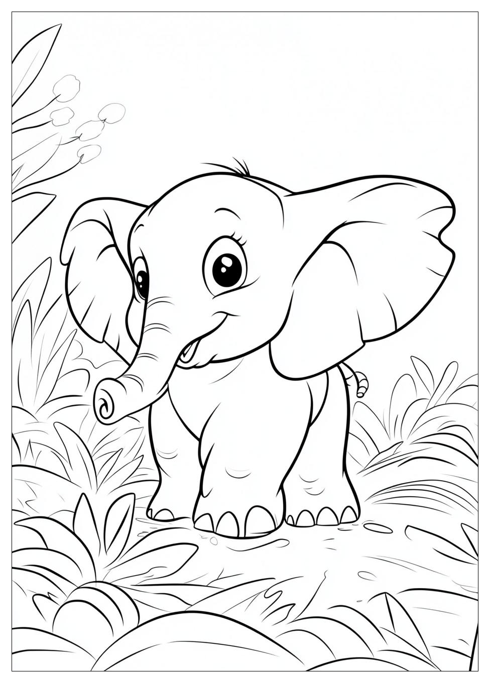 Dumbo Coloring Pages-19