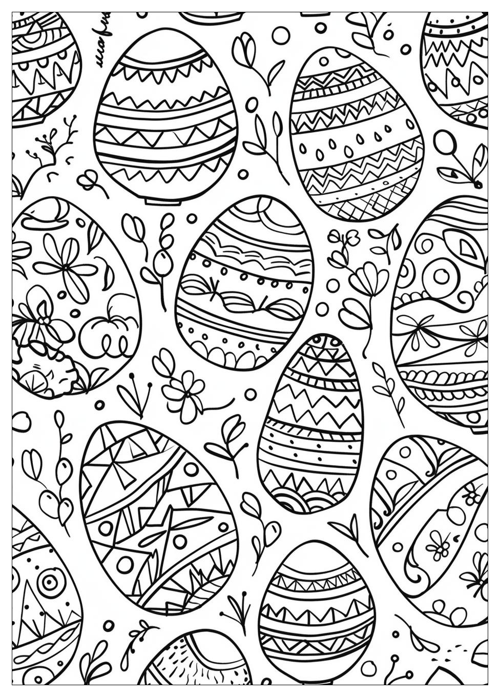 Easter Coloring Pages-16
