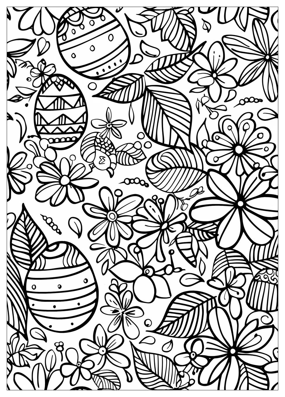 Easter Egg Coloring Pages-13