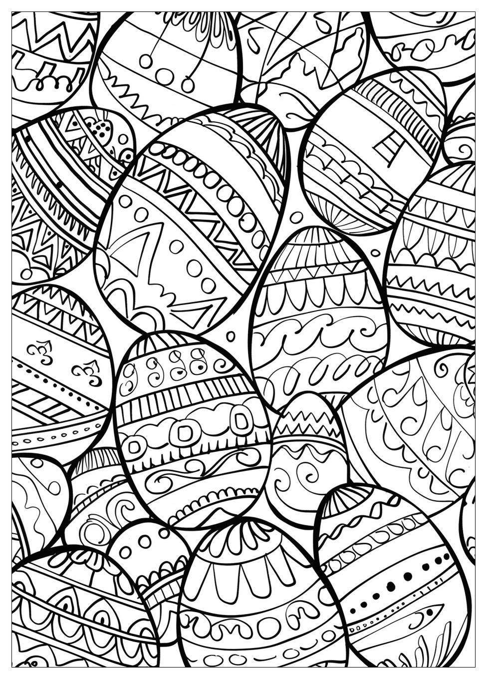 Easter Egg Coloring Pages-19