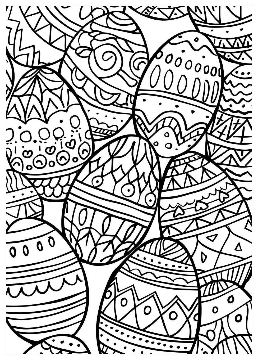 Easter Egg Coloring Pages-8