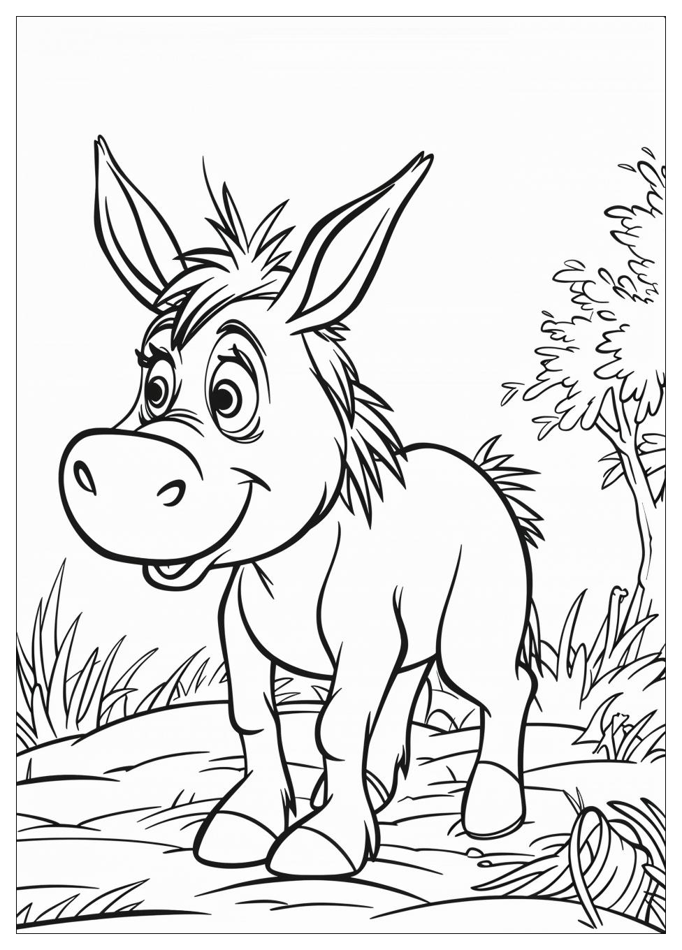 Eeyore Coloring Pages-1