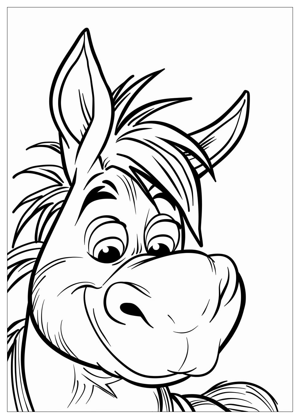 Eeyore Coloring Pages-11