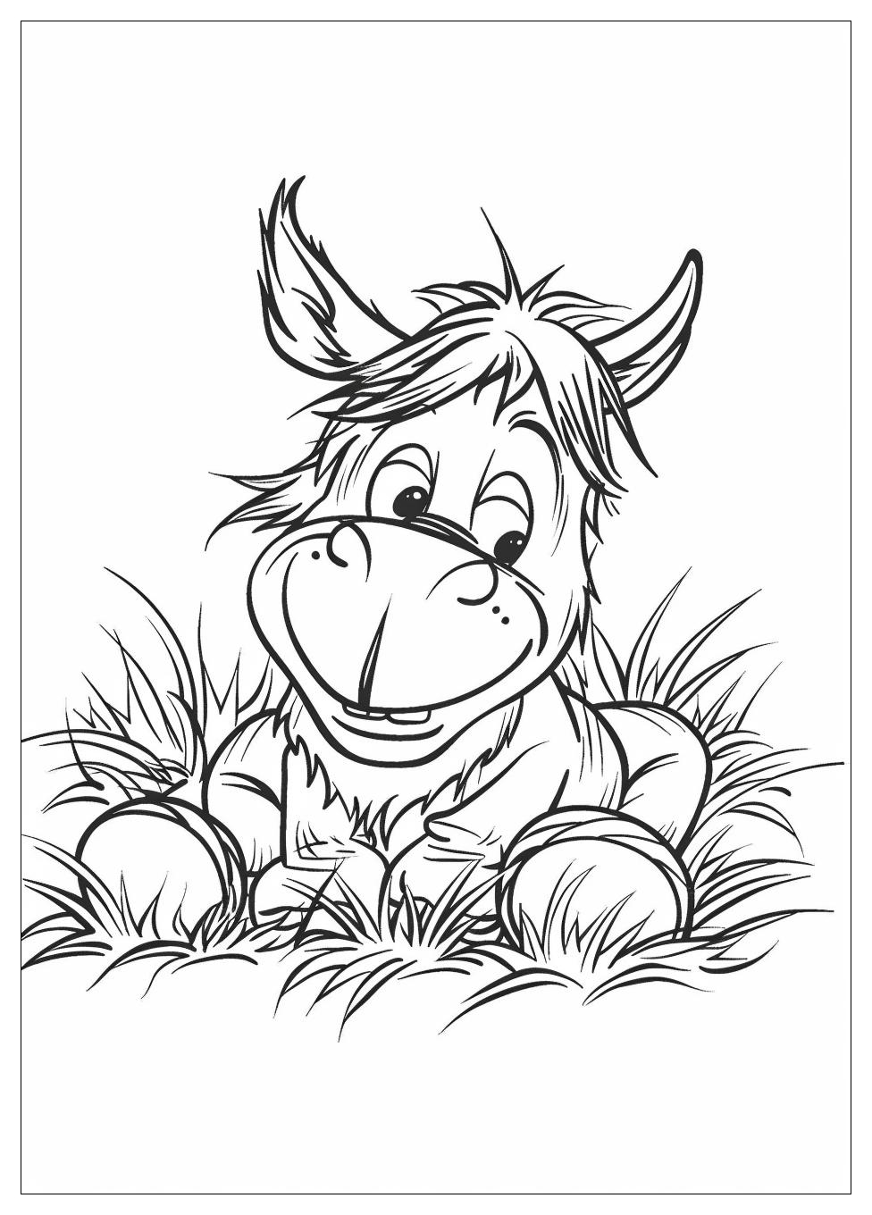 Eeyore Coloring Pages-13